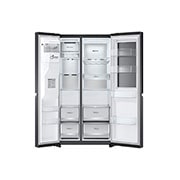 LG 635L inhoud | InstaView™ Door-in-Door™ | DoorCooling+™ | Water- en ijsdispenser met UVnano™ | Craft Ice™ | Total No Frost | Inverter Linear Compressor, GSXV90MCDE