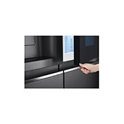 LG 635L inhoud | InstaView™ Door-in-Door™ | DoorCooling+™ | Water- en ijsdispenser met UVnano™ | Craft Ice™ | Total No Frost | Inverter Linear Compressor, GSXV90MCDE