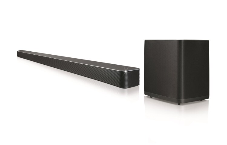 LG HS9 Soundbar | 700W Smart Hi-Fi Audio Wireless Multi Room Soundbar met draadloze Subwoofer, HS9 (LAS950M)