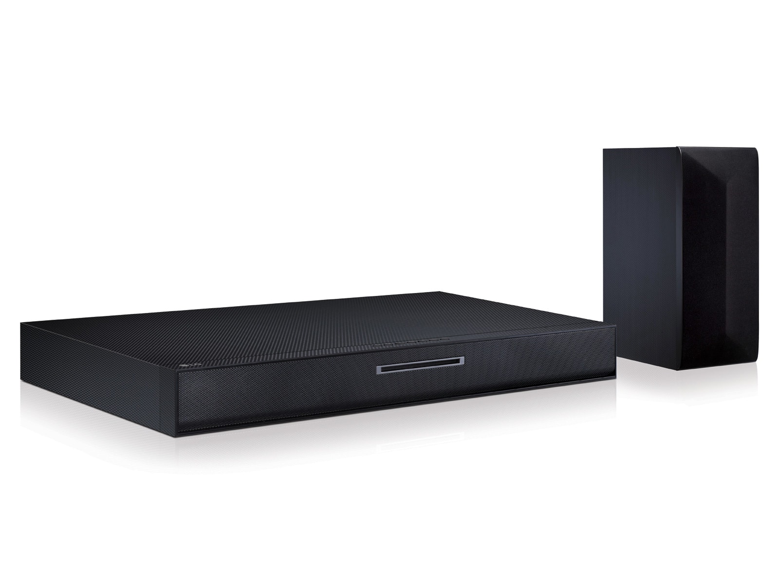 LG 2.1ch surround sound | 200W audio vermogen | Draadloze Subwoofer | Blu-ray | Multiroom Compatible | Bluetooth 4.0 | HDMI 2 In/ 1 Out | Optical | Portable in, LAB550W