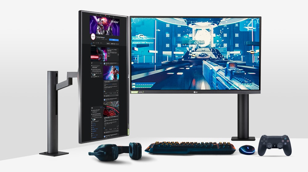 QHD Monitor Ergo voor gaming