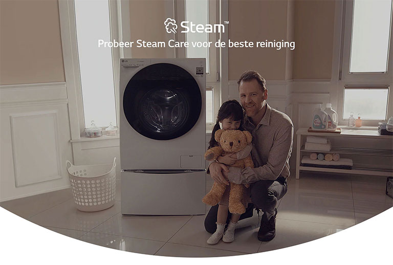 Probeer Steam Care voor de beste reiniging