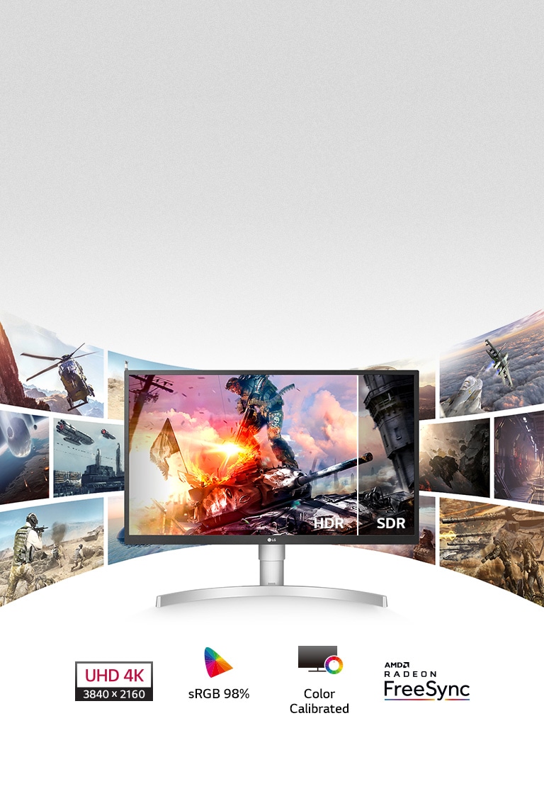 Ontdek de UHD 4K HDR Monitor