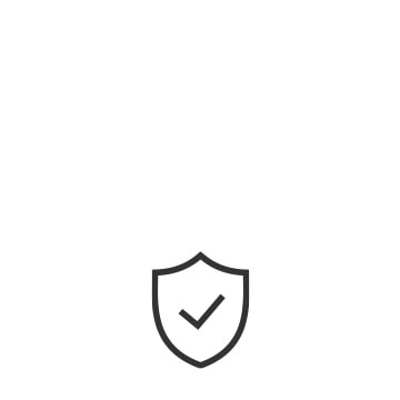 Pictogram krachtige beveiliging.