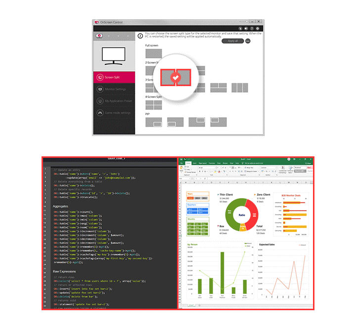 OnScreen Control biedt eenvoudigere gebruikersinterface.