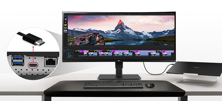 USB Type-C™ voor eenvoudig gebruik en connectiviteit.