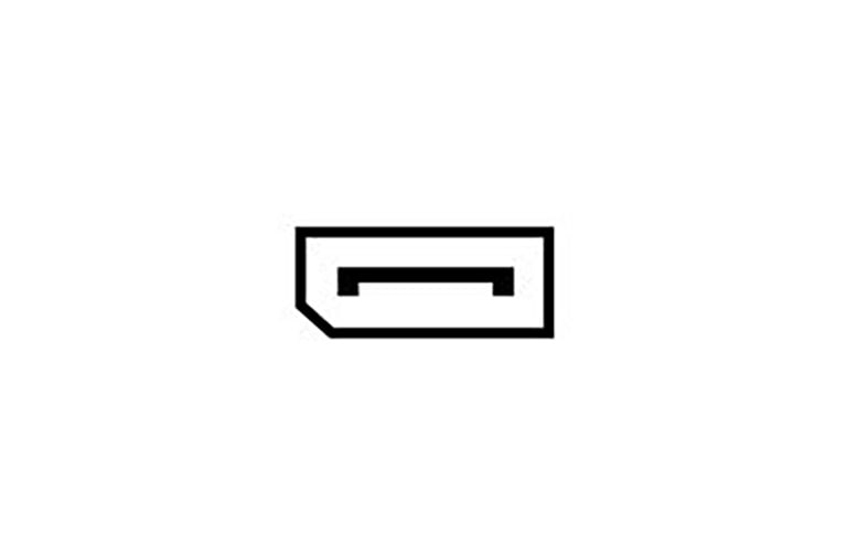 Pictogramafbeelding DisplayPort.