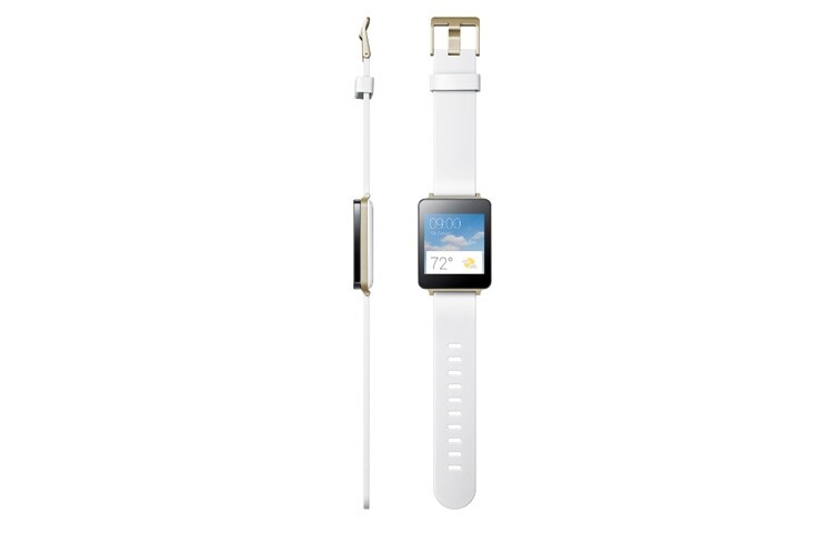 LG De stijlvolle nieuwe LG G Watch is een sprong voorwaarts. Met Android Wear heb je toegang tot al je favoriete apps vanaf je pols. Het scherm staat altijd aan, dus je hoeft het nooit te ontgrendelen. Het is de toekomst om je pols. , LG G Watch (LGW100)