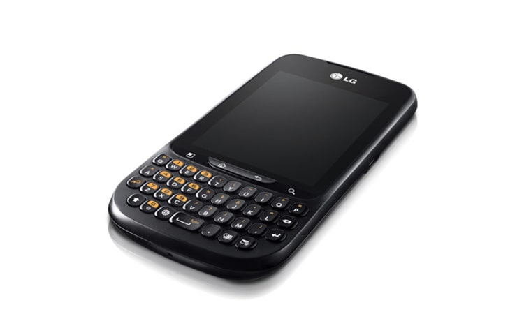 LG C660-Optimus-Pro QWERTY Smartphone met Wi-Fi, HSDPA, GPS-navigator, Android 2.3, C660-Optimus-Pro