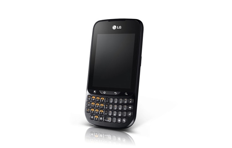 LG C660-Optimus-Pro QWERTY Smartphone met Wi-Fi, HSDPA, GPS-navigator, Android 2.3, C660-Optimus-Pro