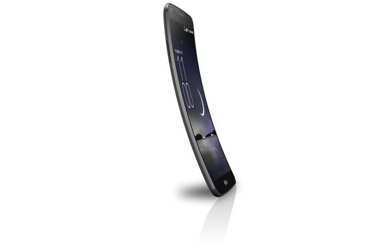 LG Het gebogen scherm van de LG G Flex biedt een unieke kijkervaring. Foto’s en films zien er op dit toestel indrukwekkender uit dan ooit., D955 G Flex