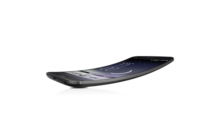 LG Het gebogen scherm van de LG G Flex biedt een unieke kijkervaring. Foto’s en films zien er op dit toestel indrukwekkender uit dan ooit., D955 G Flex
