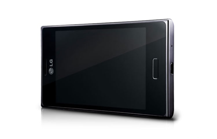 LG Optimus L5 Smartphone, Voor haarscherpe en snelle beeldweergaves! Beschikbaar in Zwart en Wit, E610-Optimus-L5