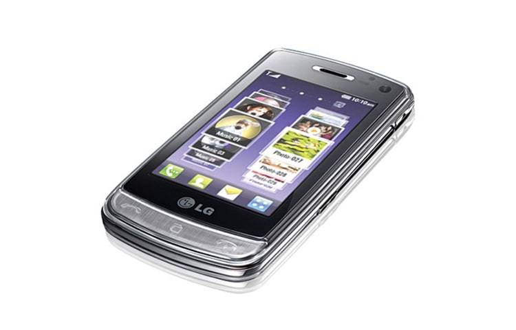 LG GD900 Crystal, 3 "fulltouch telefoon, Gesture Snelkoppelingen, Dolby Mobile & 3G netwerk., GD900