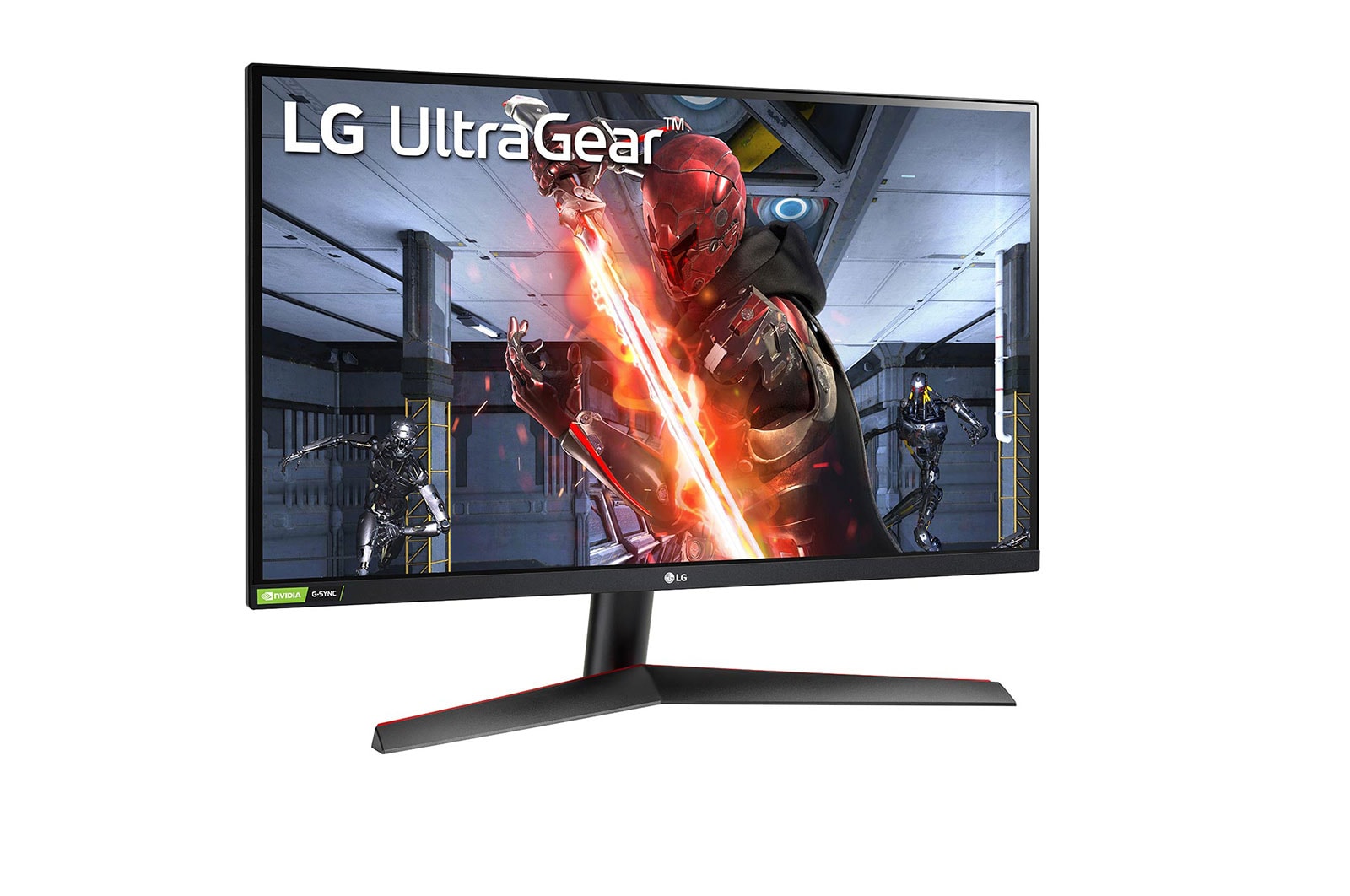 LG 27” UltraGear™ QHD IPS 1ms (GtG) UltraGear monitor, NVIDIA® G-SYNC® compatibel, 27GN800P-B