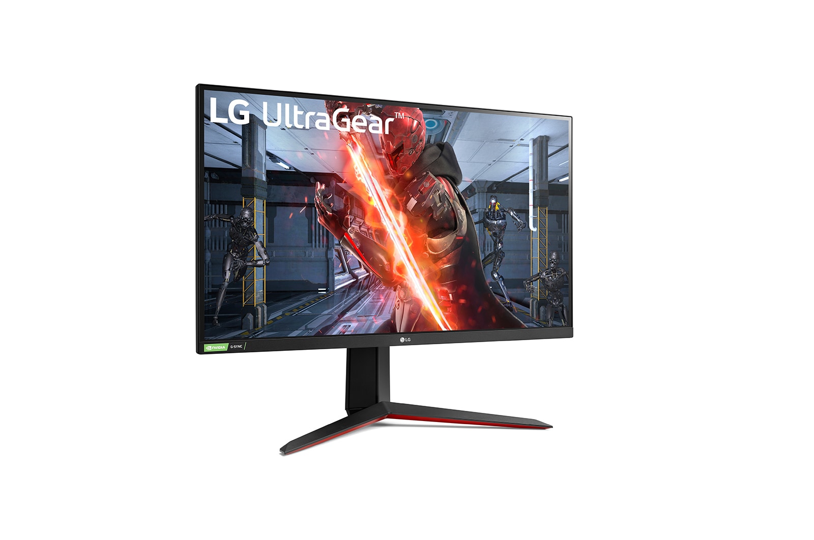 LG 27" UltraGear™ Nano IPS 1ms Gaming G-Sync® Compatible Monitor, 27GN850-B