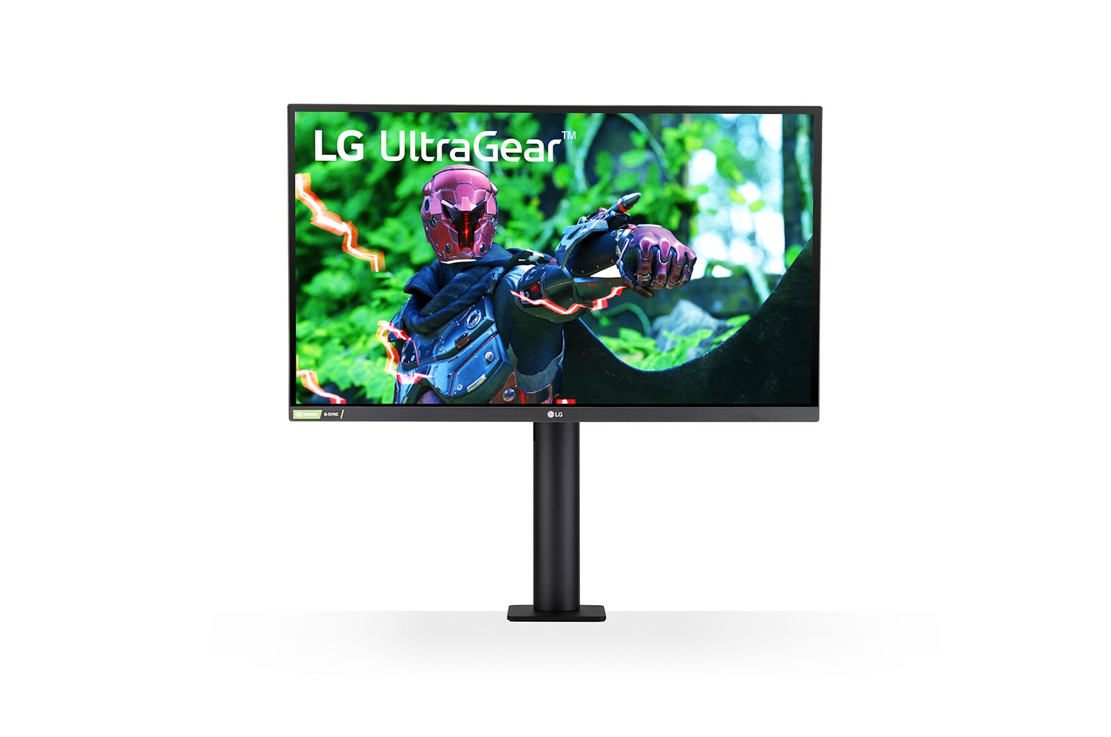LG 27" UltraGear™ Nano IPS 1ms (GtG) Ergo Gamingmonitor, 27GN88A-B