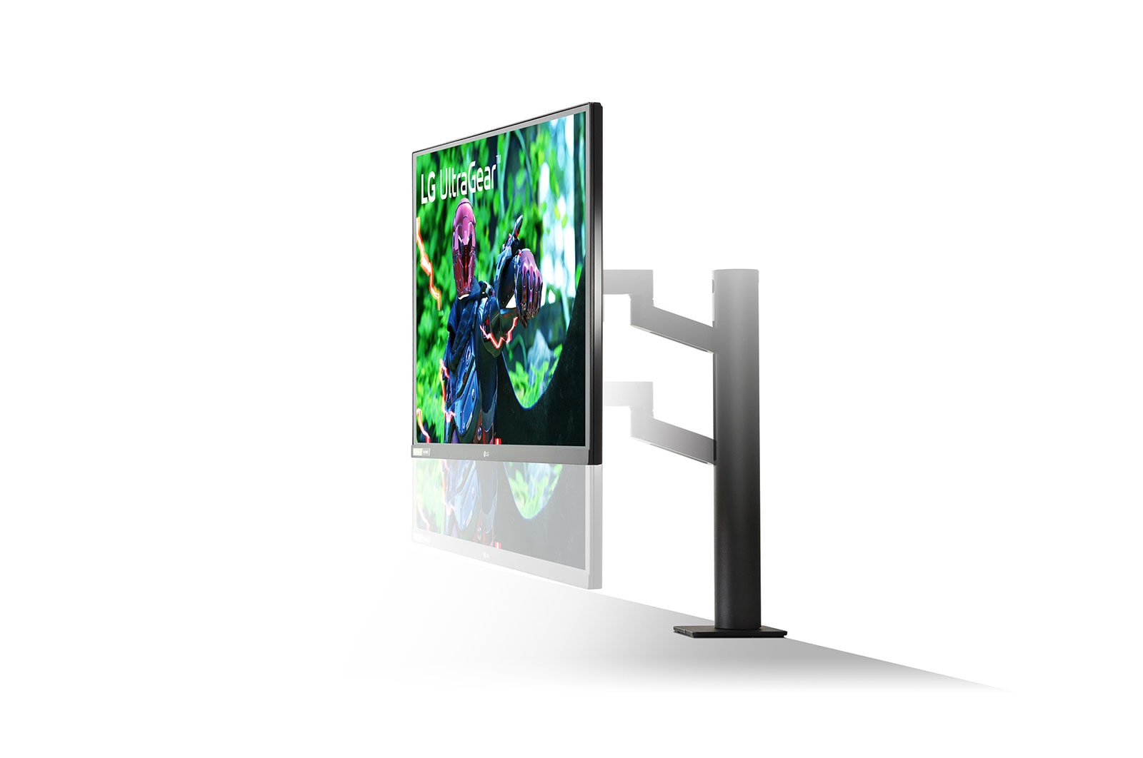 LG 27" UltraGear™ Nano IPS 1ms (GtG) Ergo Gamingmonitor, 27GN88A-B