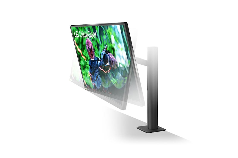 LG 27" UltraGear™ Nano IPS 1ms (GtG) Ergo Gamingmonitor, 27GN88A-B