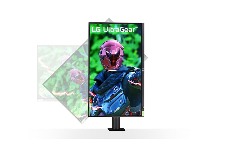 LG 27" UltraGear™ Nano IPS 1ms (GtG) Ergo Gamingmonitor, 27GN88A-B