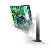 LG 27" UltraGear™ Nano IPS 1ms (GtG) Ergo Gamingmonitor, 27GN88A-B