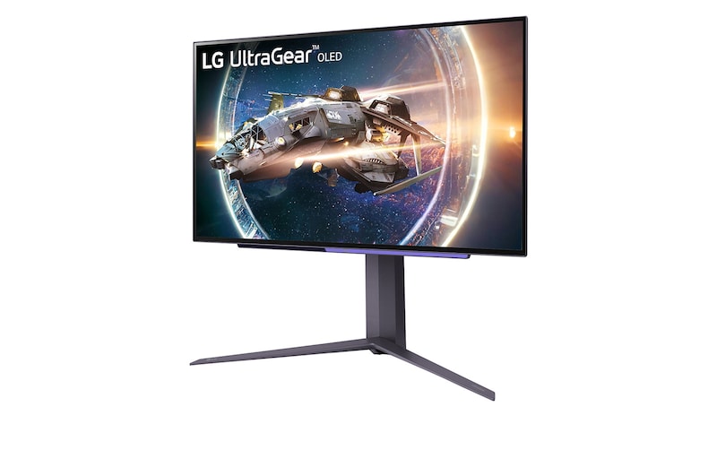 LG 27'' LG UltraGear™ OLED monitor QHD, 240Hz-refreshrate 0,03 ms (GtG) reactietijd, 27GR95QE-B