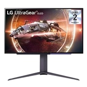 LG 27'' LG UltraGear™ OLED gaming monitor | HDR400 True black, 240 Hz, 0,03 ms (GtG), 27GS95QE-B
