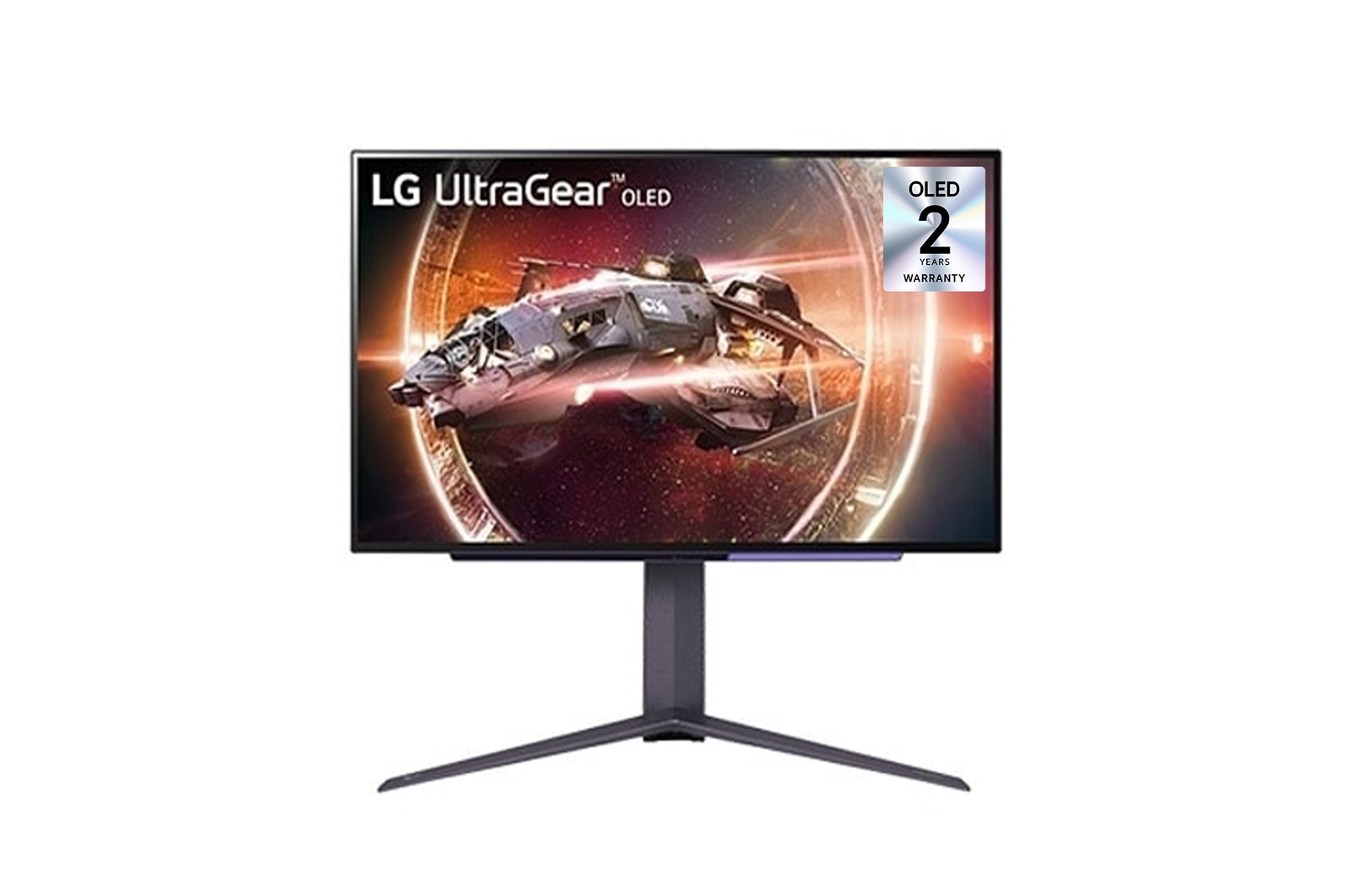 LG 27'' LG UltraGear™ OLED gaming monitor | HDR400 True black, 240 Hz, 0,03 ms (GtG), 27GS95QE-B