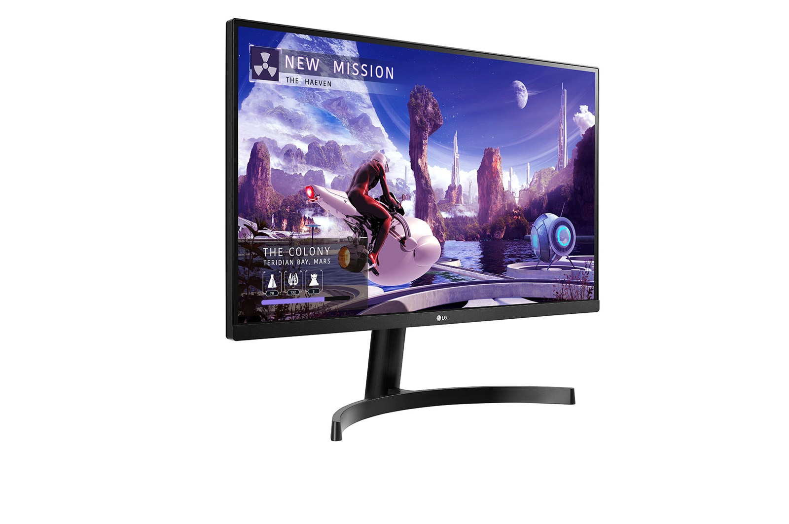 LG 27" QHD IPS Monitor with AMD FreeSync™, 27QN600-B