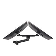 LG 27-inch QHD Monitor Ergo Dual met Daisy Chain, 27QP88D-B