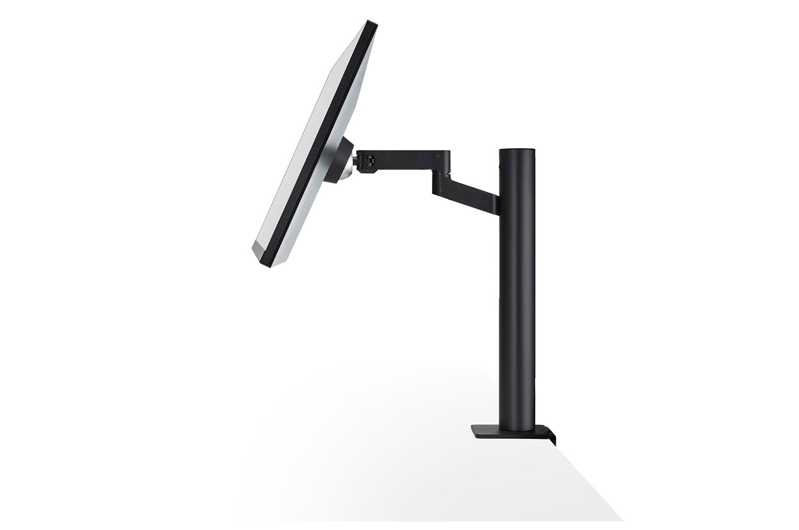 LG 27" LG UHD 4K Ergo IPS monitor met USB Type-C™, 27UN880P-B