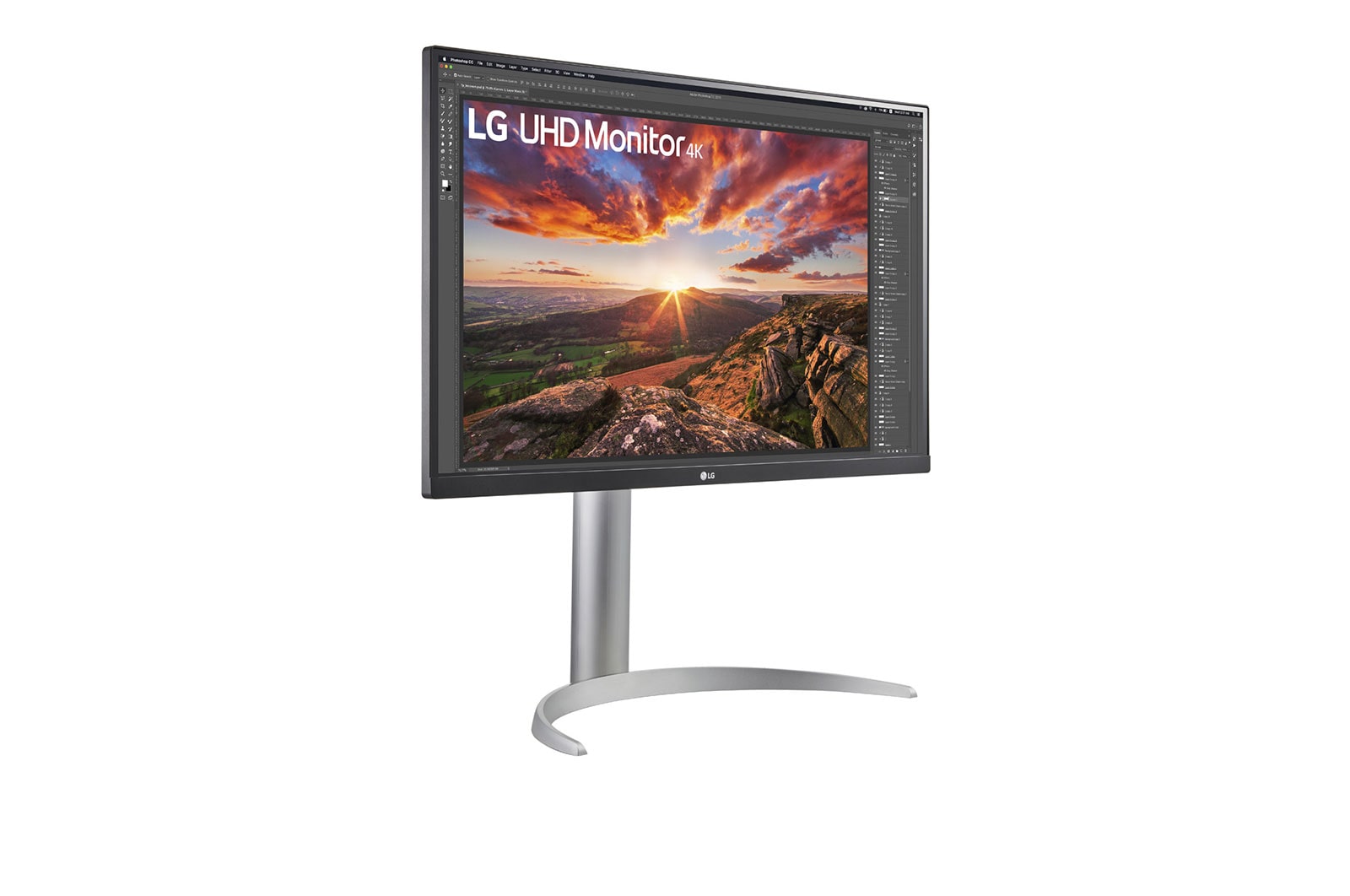 LG 27" LG UHD 4K IPS monitor met VESA DisplayHDR™ 400, 27UP85NP-W