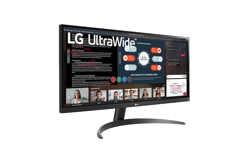 LG 29" LG UltraWide™ FHD IPS-monitor met AMD FreeSync™, 29WP500-B