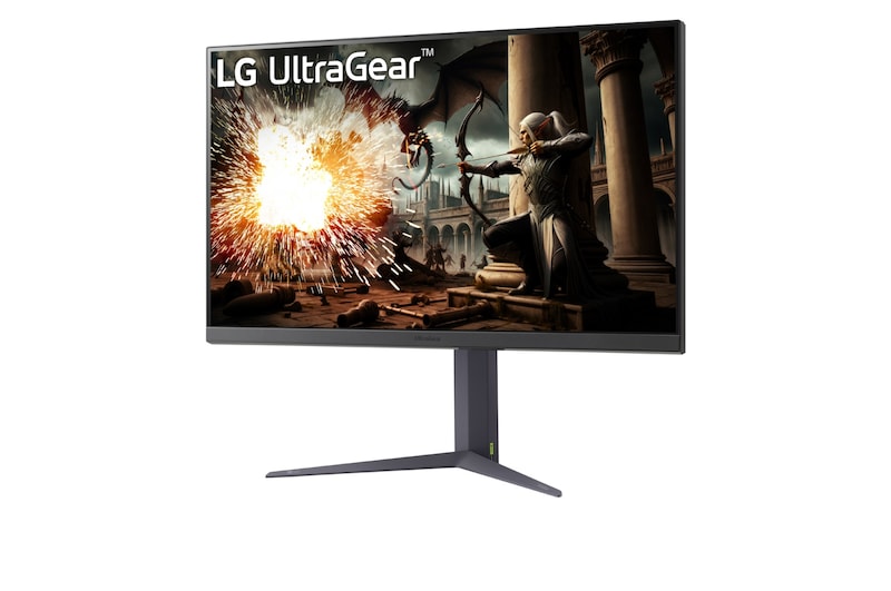LG 32" LG UltraGear™ QHD IPS 180Hz gaming monitor | 1ms (GtG), DisplayHDR™ 400, 32GS75Q-B