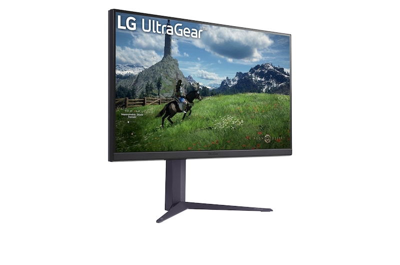 LG 32" LG UltraGear™ QHD Nano IPS 180Hz gaming monitor | 1ms (GtG), HDR10, 32GS85Q-B
