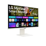 LG MyView 32" 4K UHD IPS Smart Monitor met webOS en ingebouwde FHD-webcam, 32SR85U-W