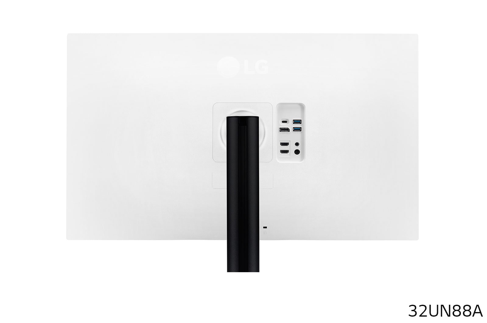 LG 31,5" UHD 4K Ergo IPS-monitor met USB Type-C™, 32UN88A-W