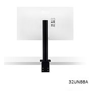 LG 31,5" UHD 4K Ergo IPS-monitor met USB Type-C™, 32UN88A-W