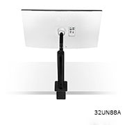 LG 31,5" UHD 4K Ergo IPS-monitor met USB Type-C™, 32UN88A-W