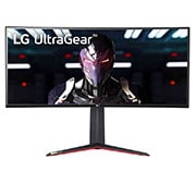 LG 34" 21:9 UltraGear™ Nano IPS 1 ms (GtG) curved gaming monitor, 34GN850P-B