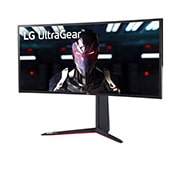 LG 34" 21:9 UltraGear™ Nano IPS 1 ms (GtG) curved gaming monitor, 34GN850P-B