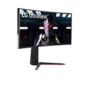 LG 34" 21:9 UltraGear™ Nano IPS 1 ms (GtG) curved gaming monitor, 34GN850P-B