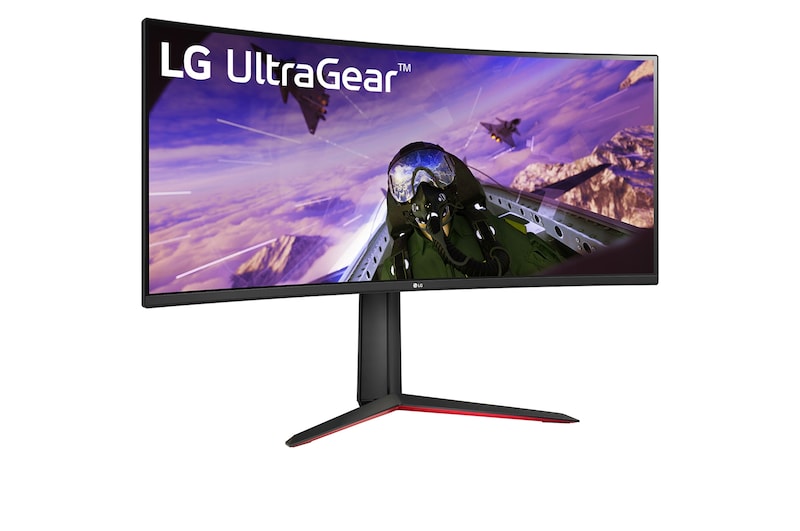 LG 34" LG UltraGear™ 21:9 curved WQHD gaming monitor, 34GP63AP-B