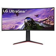 LG 34" LG UltraGear™ 21:9 curved WQHD gaming monitor, 34GP63AP-B