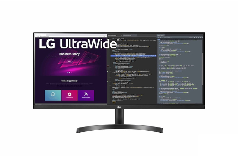 LG 34" UltraWide™ QHD HDR IPS-monitor, 34WN700-B