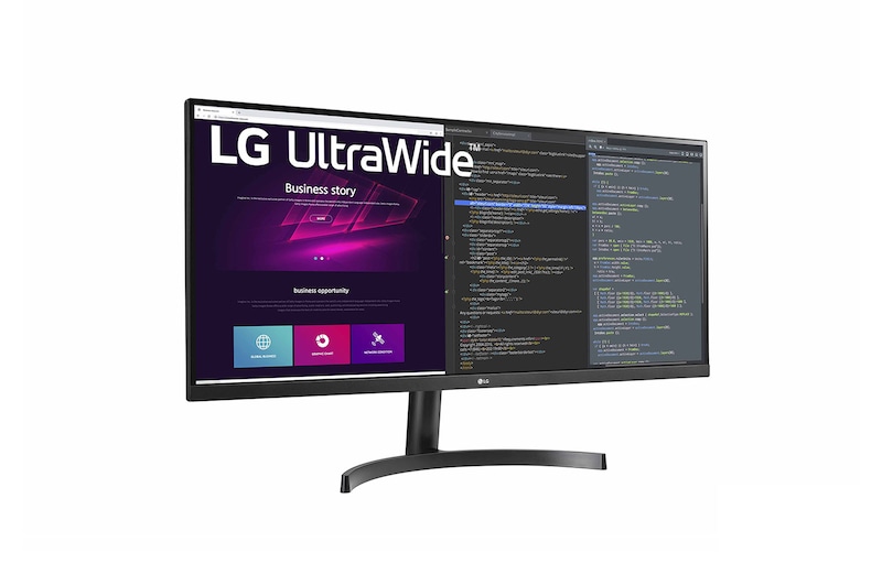 LG 34" UltraWide™ QHD HDR IPS-monitor, 34WN700-B