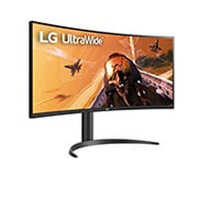 LG 34" 21:9 Curved UltraWide™ QHD (3440 x 1440) monitor, 34WP75C-B