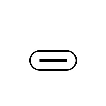 USB Type-C pictogram