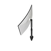 LG 37,5" 21:9 Curved UltraWide™ QHD+ (3840 x 1600) Monitor Ergo, 38WQ88C-W