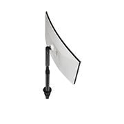 LG 37,5" 21:9 Curved UltraWide™ QHD+ (3840 x 1600) Monitor Ergo, 38WQ88C-W